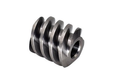 Miniature Input Worm Gear Steel 3 Lead M2.0 C1144 For Right Angle Gearbox AGMA / 7