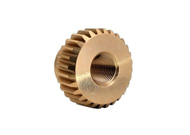Bronze Worm Gear And Worm Wheel / Worm Wheel And Worm Shaft 28T 1.0M