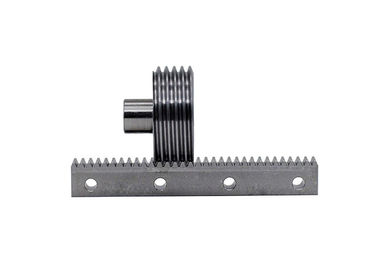C45 Helix Angle Steel Worm Gear 1.5° Left Hand One Lead M0.5