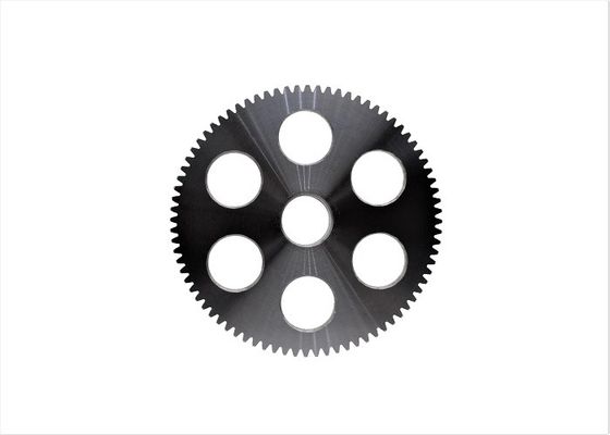 Nitriding 40Cr Steel straight spur gear T80 M0.8 Quenched Precision